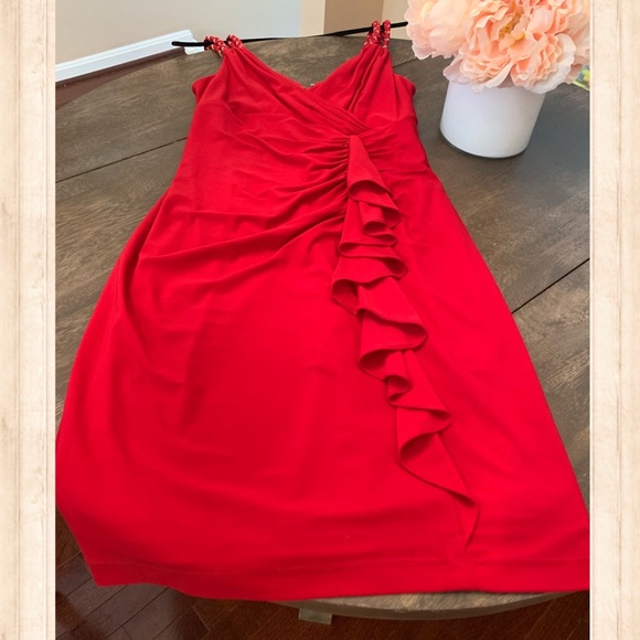 Cache Dress - Red - Perfect Condition - Size 4 - Picture 1 of 10